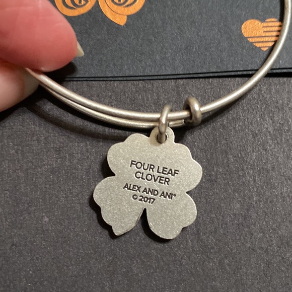 Alex and Ani Four Leaf Clover set, new - Picture 4 of 7